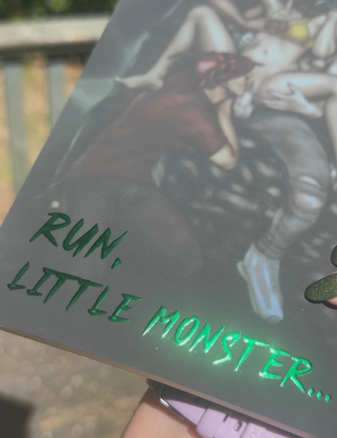 Patreon Exclusive Access-Ours for Halloween NSFW foil cover BOOK ONLY