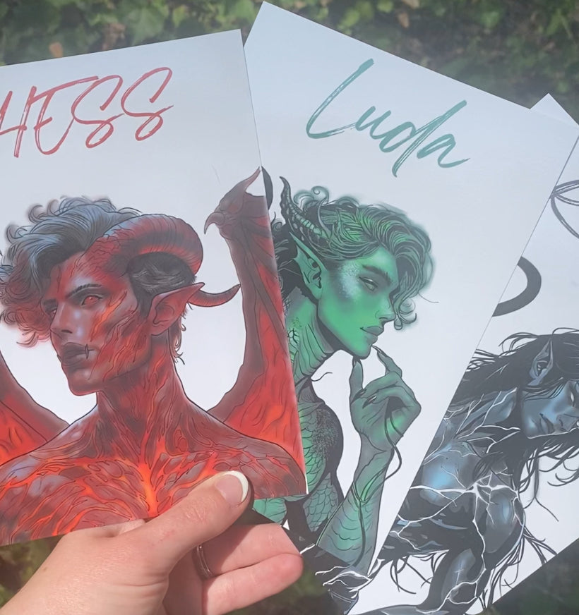 SPECIAL EDITION BUNDLE Ours for Halloween + 5 prints