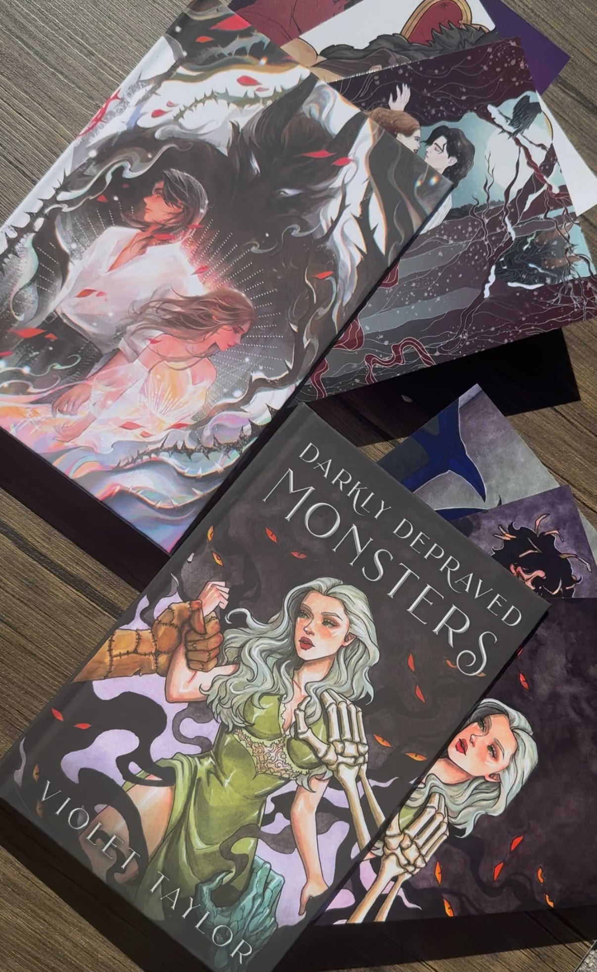 darkly depraved monsters Art Edition TWO BOOK BUNDLE