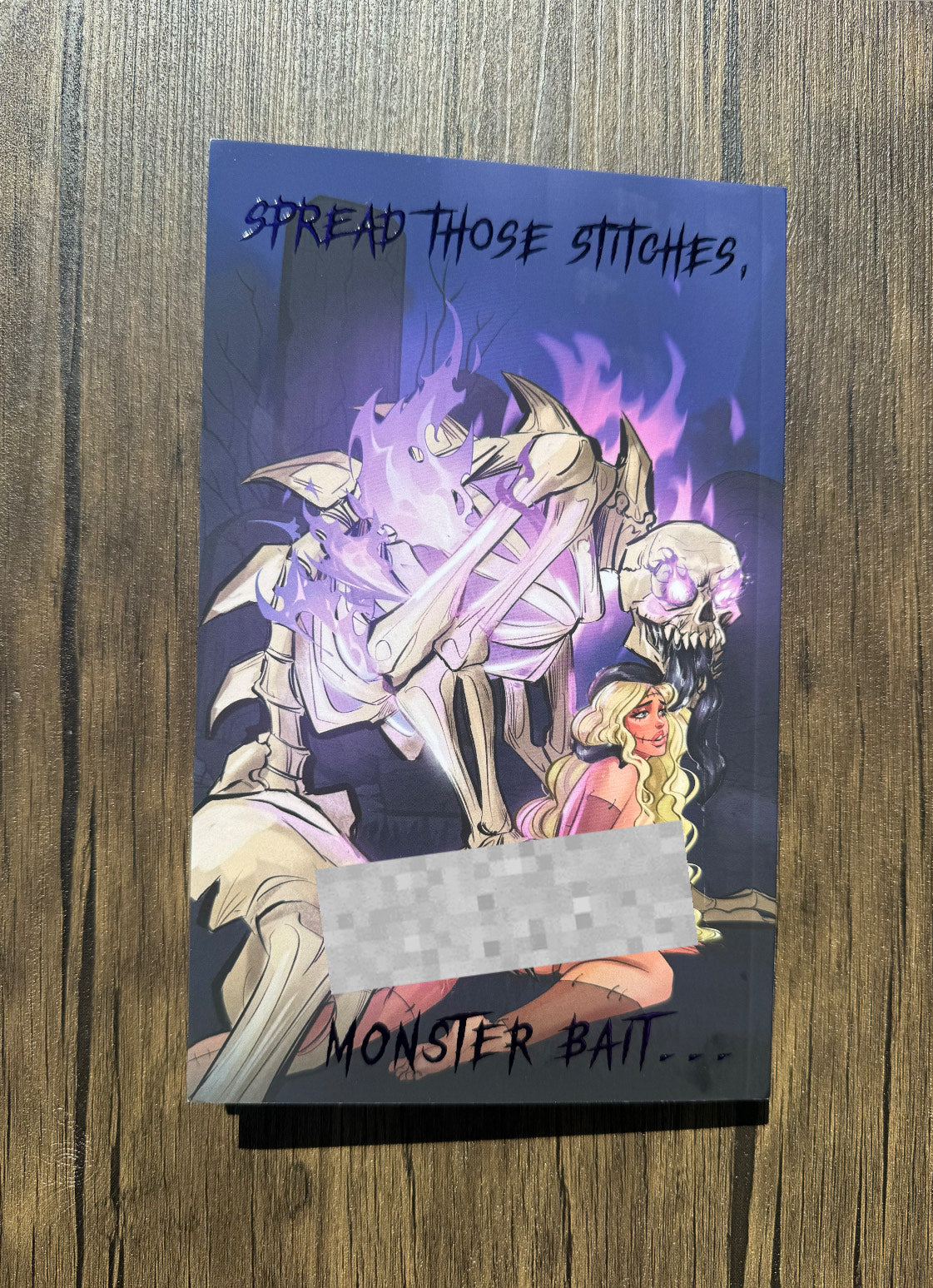 BOOK ONLY- NSFW Foil Cover STITCHES Paperback