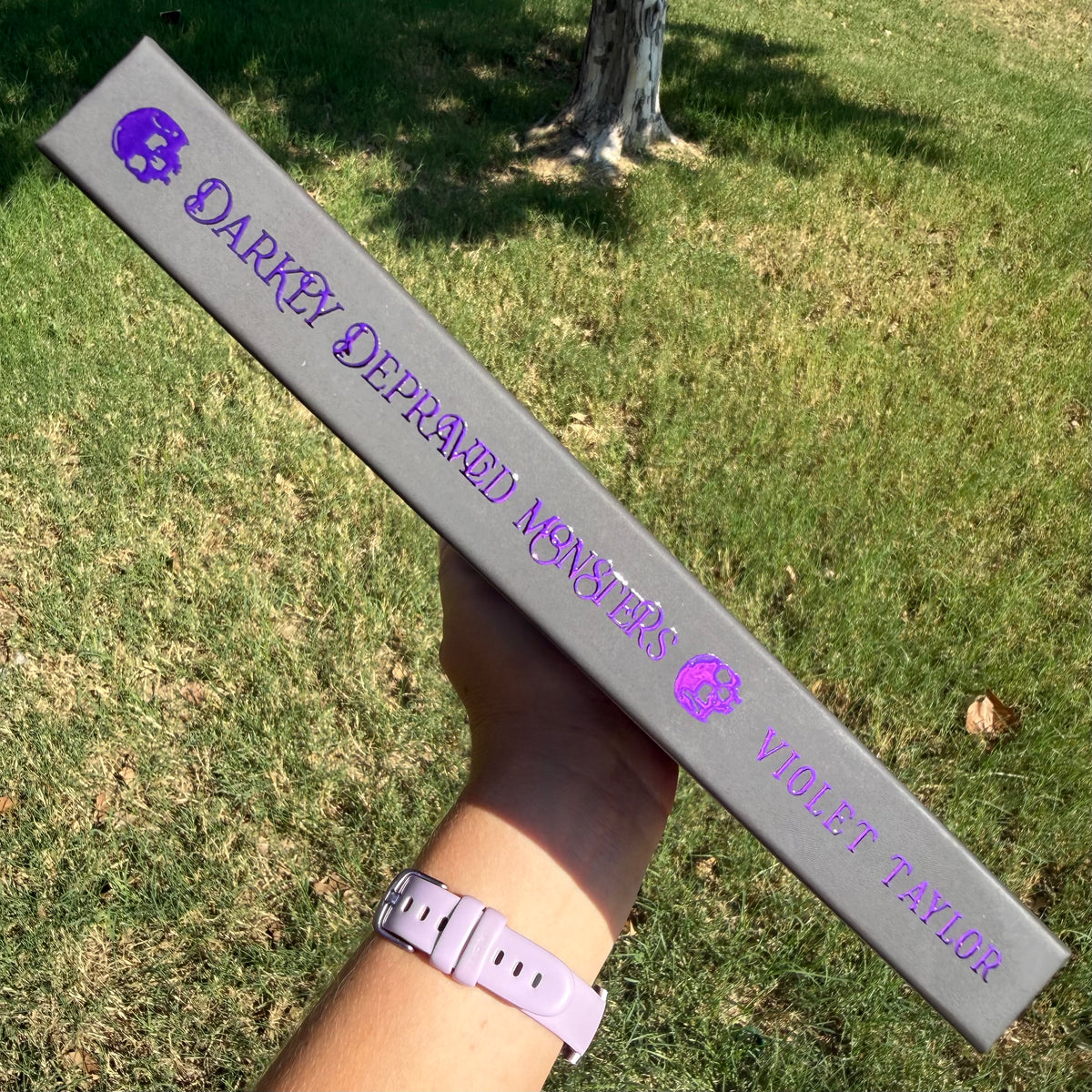 BOOK ONLY-Purple Foil Darkly Depraved Monsters