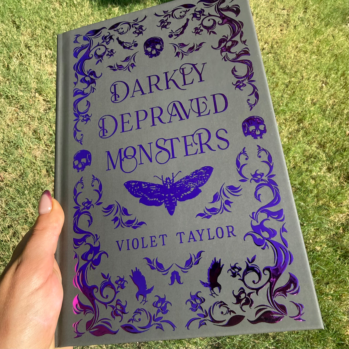 BOOK ONLY-Purple Foil Darkly Depraved Monsters