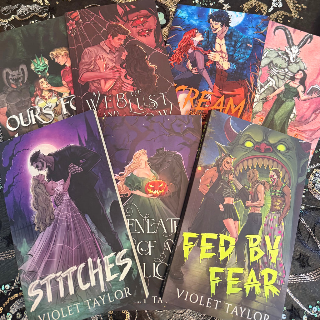 7 Book Bundle- Novellas + Prints