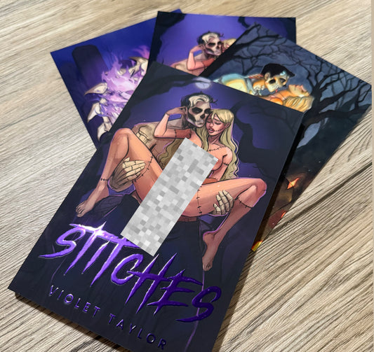 **BUNDLE** NSFW Foil Cover STITCHES Paperback + SFW/NSFW prints