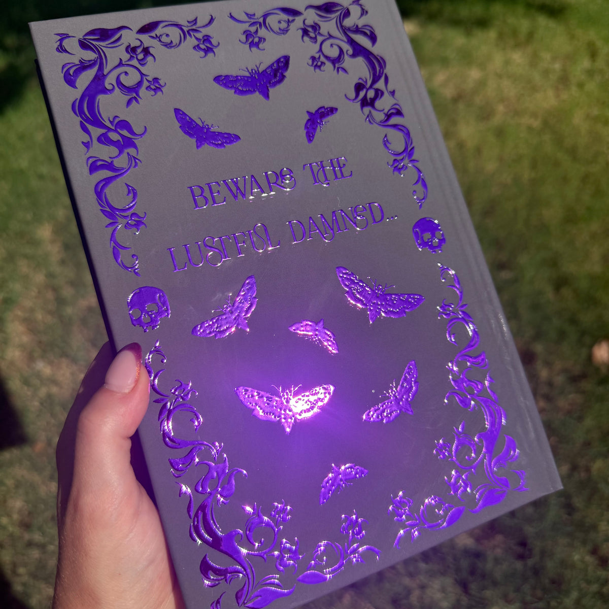 BOOK ONLY-Purple Foil Darkly Depraved Monsters