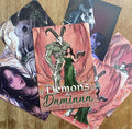 SPECIAL EDITION BUNDLE Demons and Damiana paperback + 5 prints