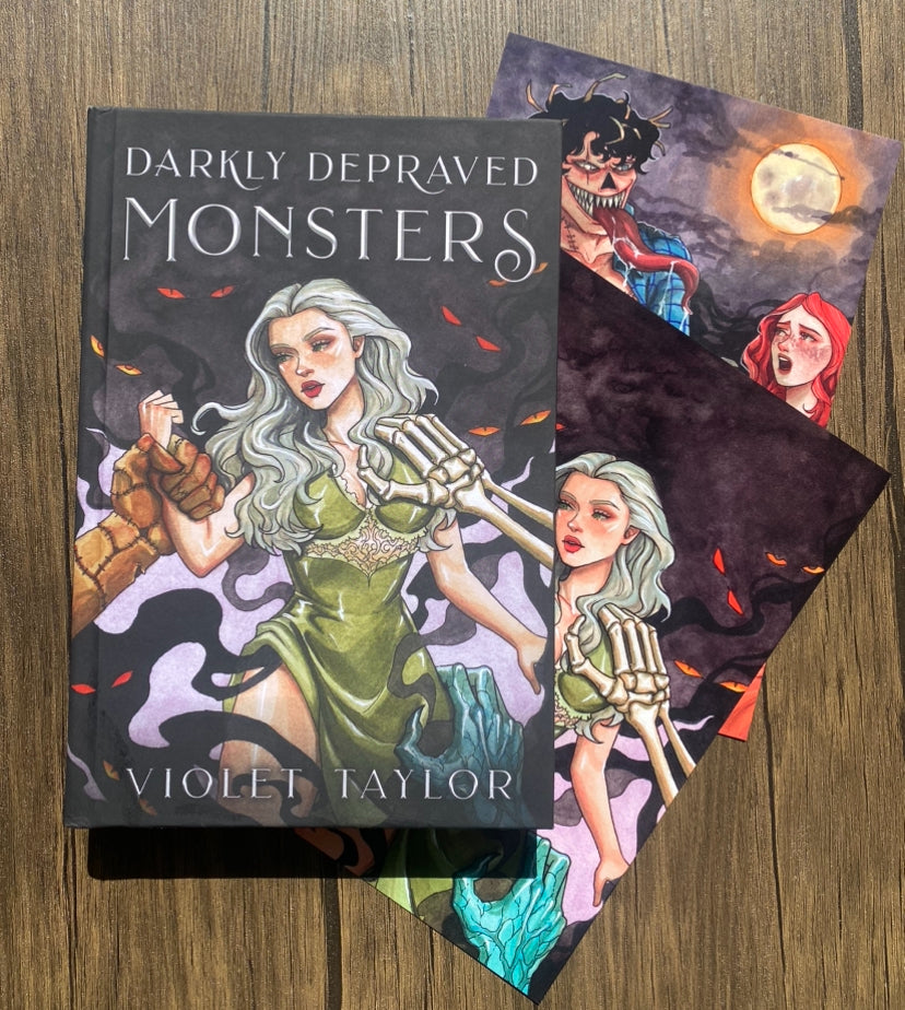 BOOK BUNDLE Darkly Depraved Monsters + SFW/NSFW prints