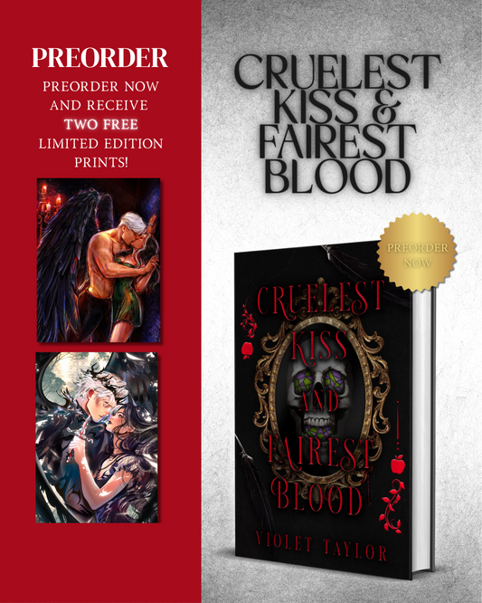 PREORDER-Cruelest Kiss and Fairest Blood BUNDLE (free prints)